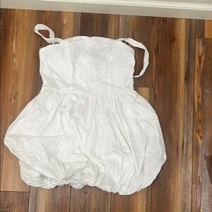 White Bubble Dress